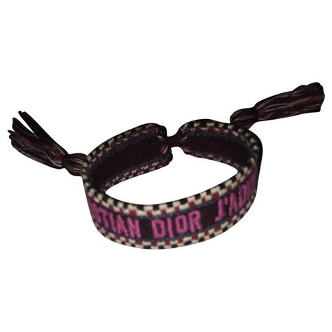 bracelet dior tissu imitation